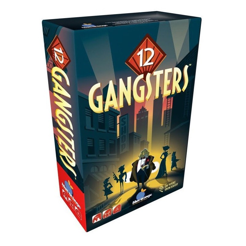 12 Gangsters un jeu Blue orange