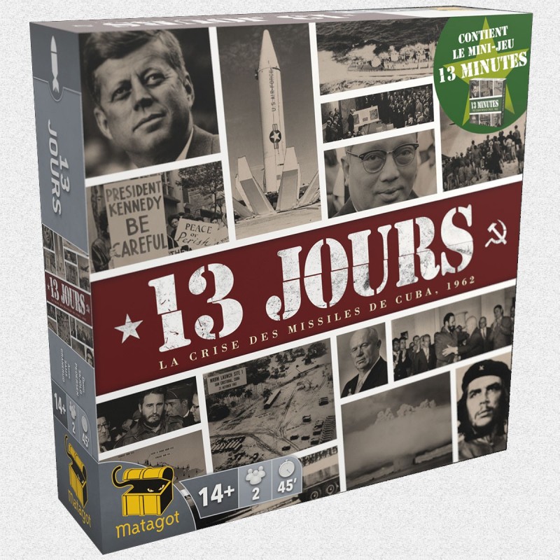 13 jours + 13 minutes un jeu Matagot