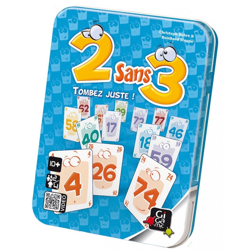 2 sans 3 un jeu Gigamic 2 sans 3 un jeu Gigamic