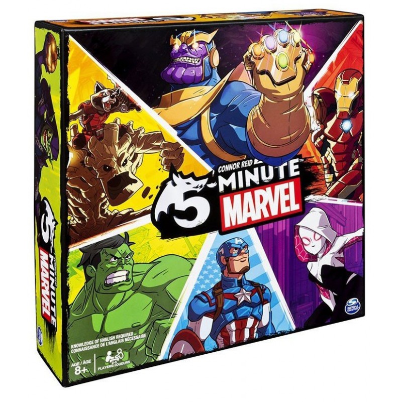 5 Minutes Marvel un jeu Spin master