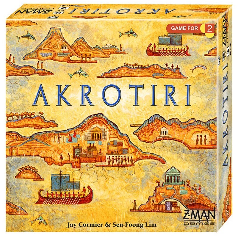 Akrotiri un jeu Z-Man Games