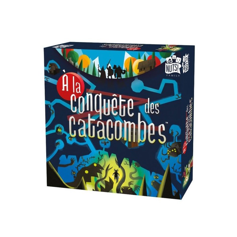 A la conquête des catacombes un jeu Nuts Publishing