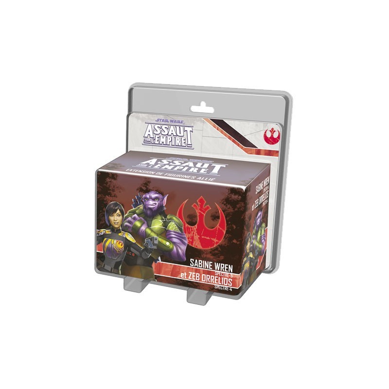 Sabine Wren et Zeb Orellios un jeu FFG France / Edge