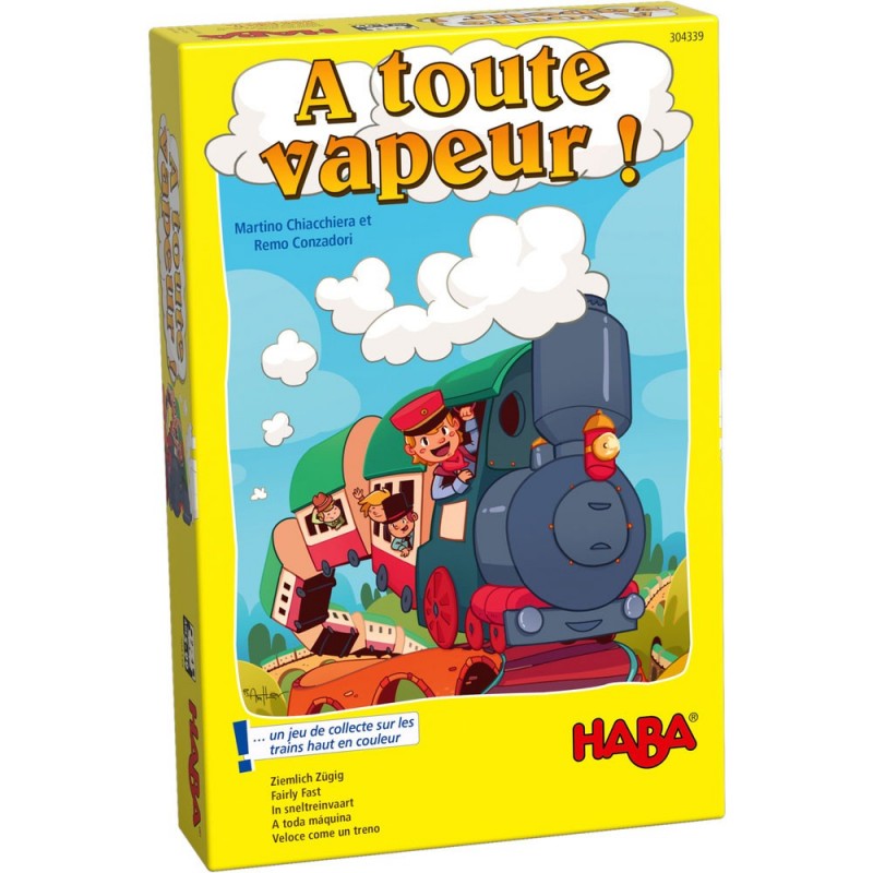 A toute vapeur un jeu Haba A toute vapeur un jeu Haba
