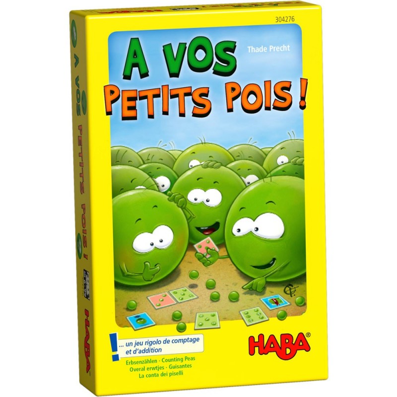 A vos petits pois un jeu Haba