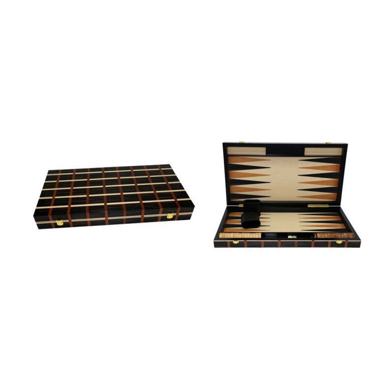 Backgammon Le Grand Makassar 53 cm un jeu Loisirs Nouveaux