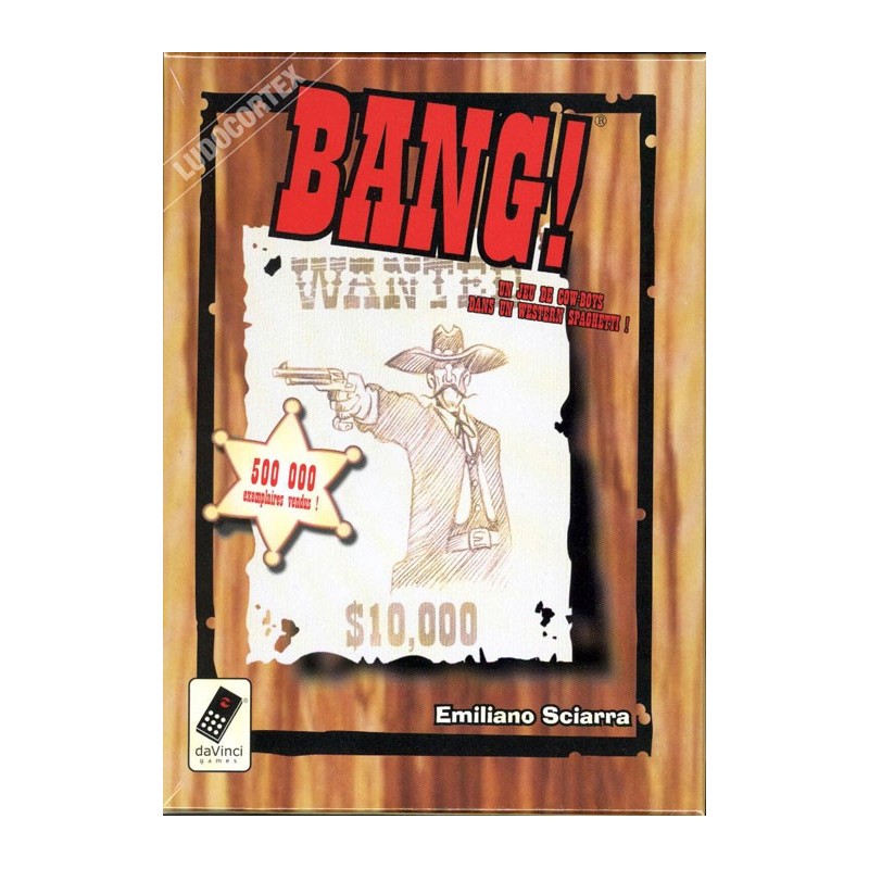 Bang! un jeu DaVinci games