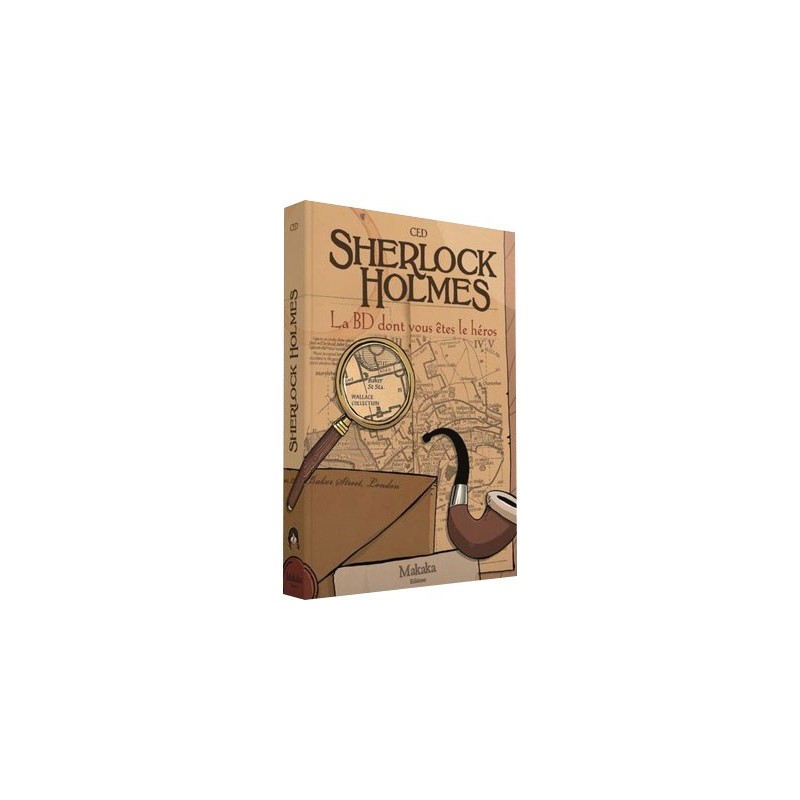 Sherlock holmes - La BD dont vous êtes le héros. un jeu Makaka Editions