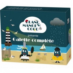 Blanc manger coco - Galette complète un jeu Hiboutatillus