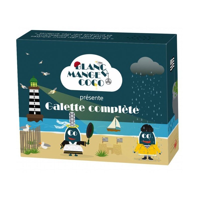 Blanc manger coco - Galette complète un jeu Hiboutatillus