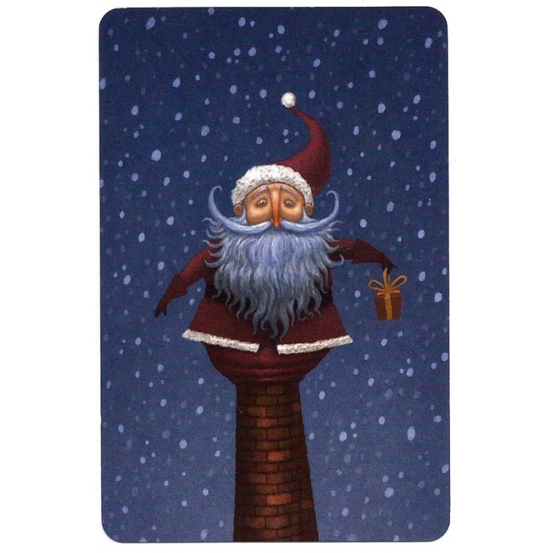 Carte Bonus Dixit papa Noel un jeu Libellud