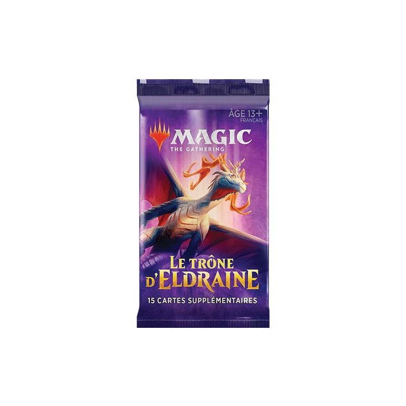 Booster - Le trône d'Eldraine un jeu Wizards of the coast Booster - Le trône d'Eldraine un jeu Wizards of the coast