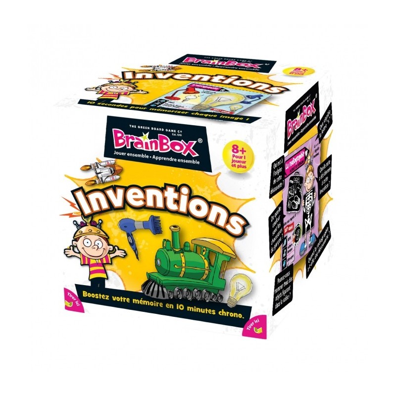BrainBox Inventions un jeu The green Board Game co