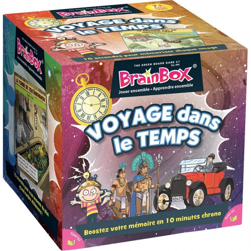 BrainBox : Voyage dans le Temps un jeu The green Board Game co