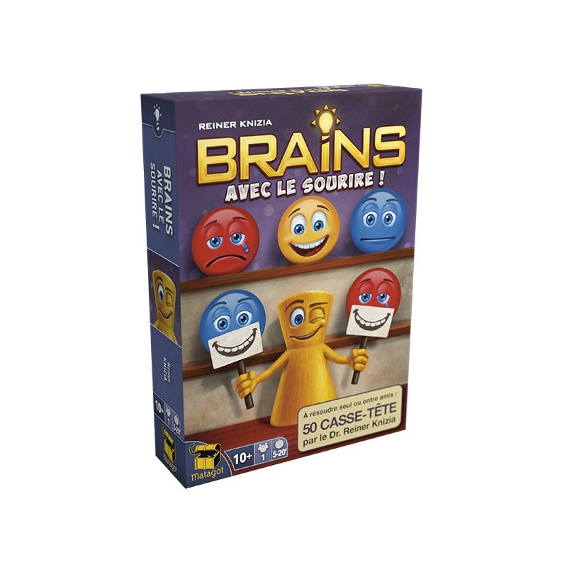Brains - Avec le sourire un jeu Matagot