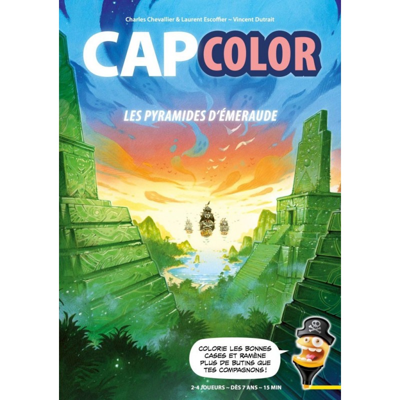 Cap Color - Les Pyramides d'émeraude un jeu ilinx éditions