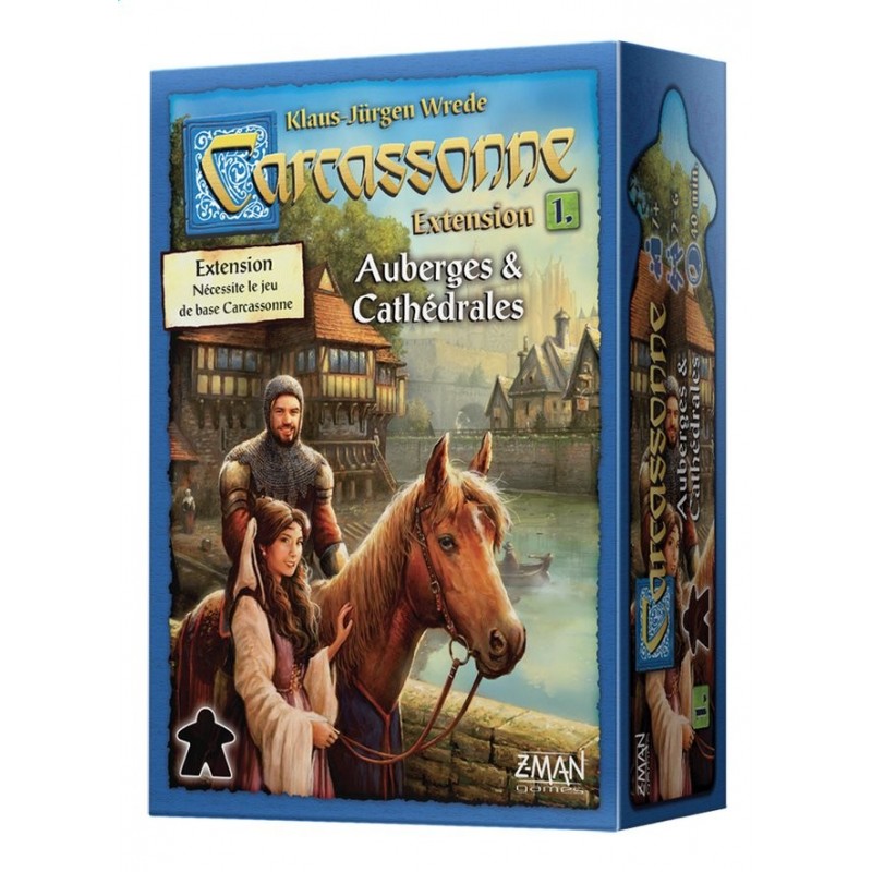 Carcassonne : Auberges et cathédrales un jeu Z-Man Games