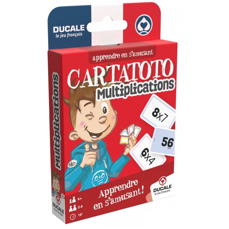 CARTATOTO Les multiplications un jeu France Cartes