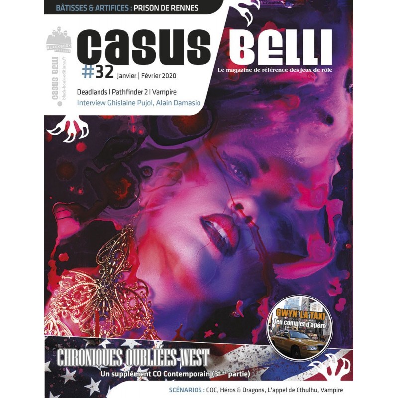 Casus Belli 32 un jeu Black Book