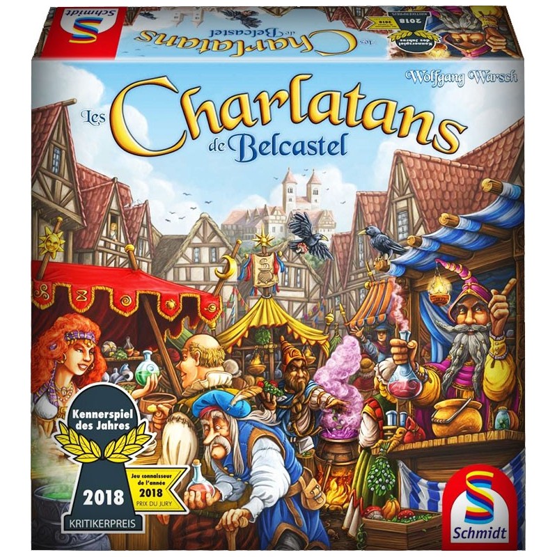 Les charlatans de Belcastel un jeu Schmidt