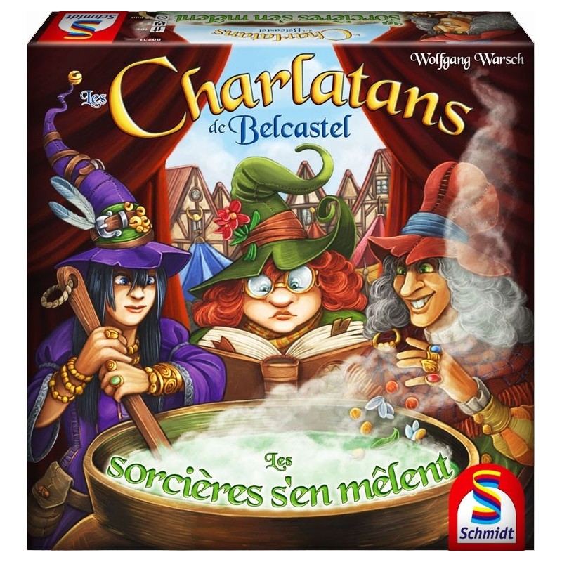 Les charlatans de Belcastel - Les sorcières s'en mêlent un jeu Schmidt