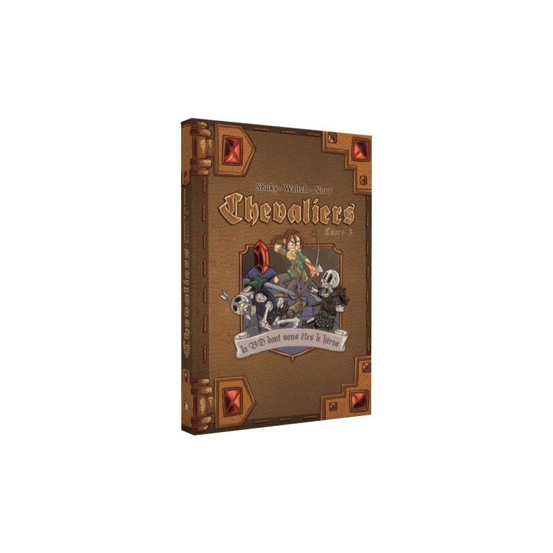 Chevaliers - La BD dont vous êtes le héros - Tome 3 un jeu Makaka Editions