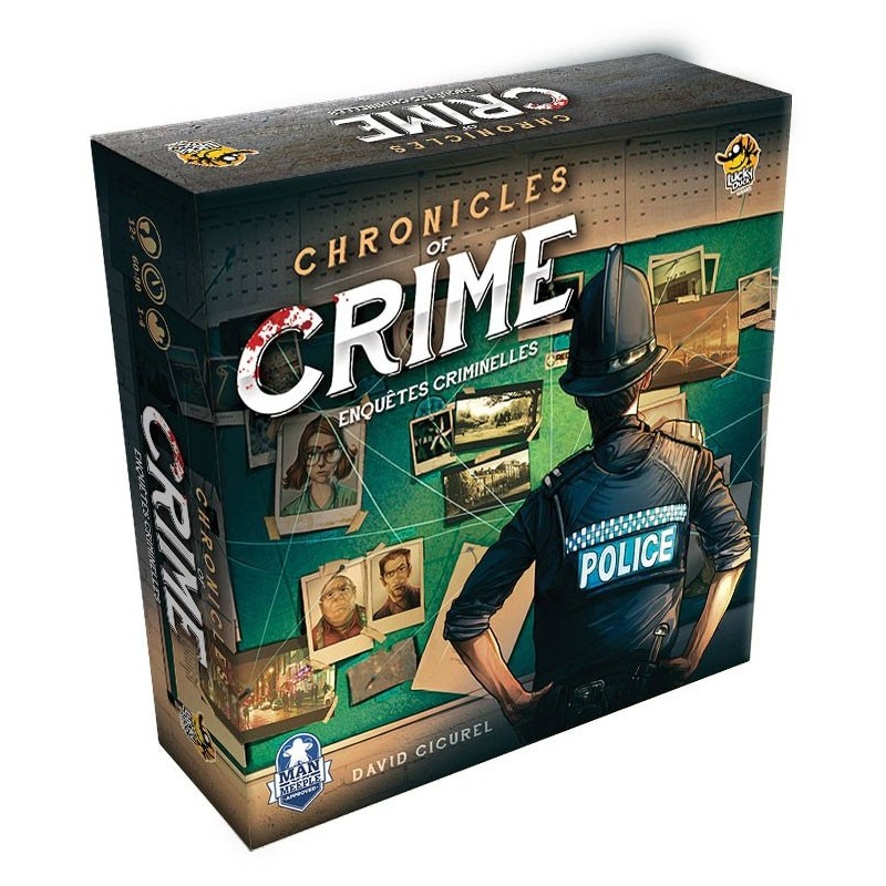 Chronicles of Crime un jeu Lucky Duck Games