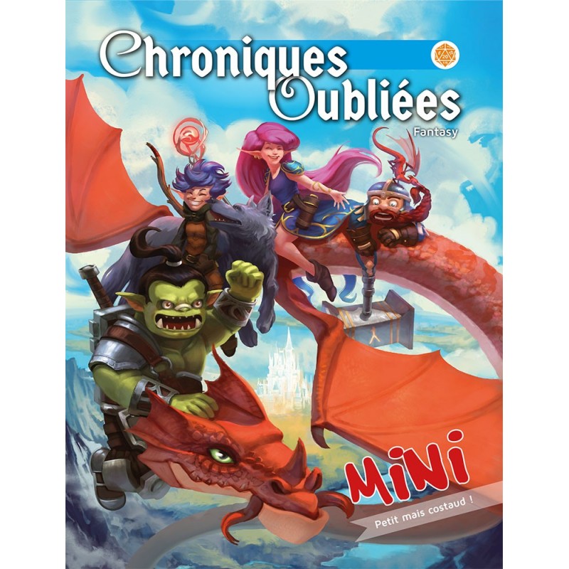 Chroniques Oubliées Mini un jeu Black Book