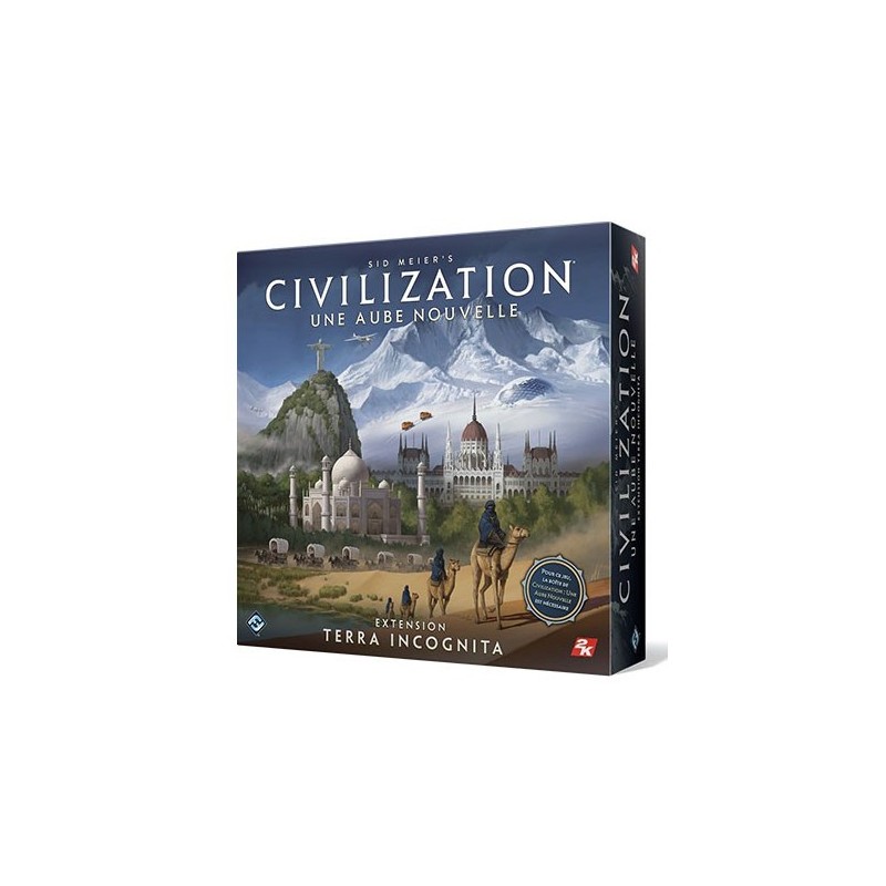 Civilization Aube Nouvelle : Extension Terra Incognita un jeu FFG France / Edge