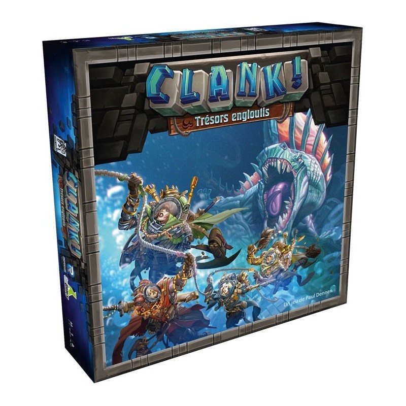 Clank ! - Trésors Engloutis un jeu Renegade Game Studio Clank ! - Trésors Engloutis un jeu Renegade Game Studio