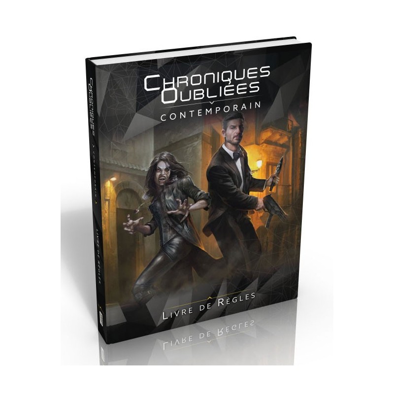 Chroniques Oubliées Contemporain - Livre de base un jeu Black Book