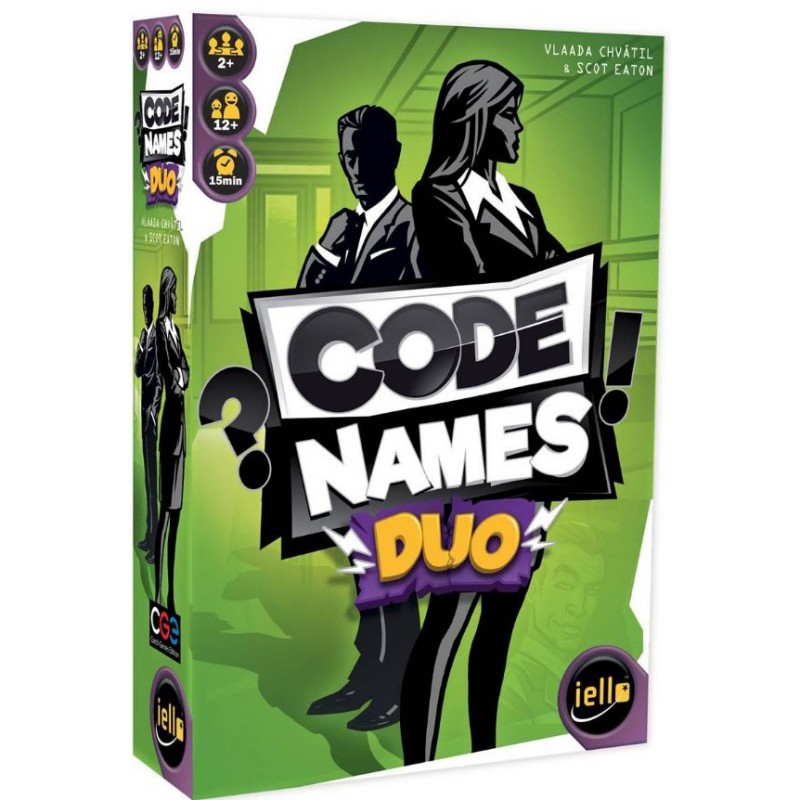 Codenames duo un jeu Iello