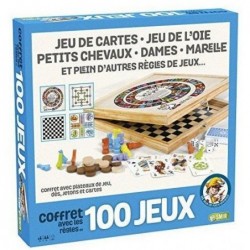 Coffret 100 jeux un jeu France Cartes