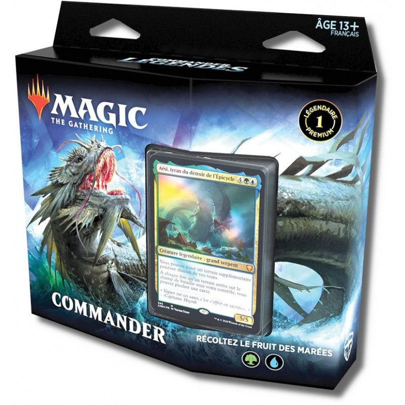 Commander Légendes deck rouge un jeu Wizards of the coast