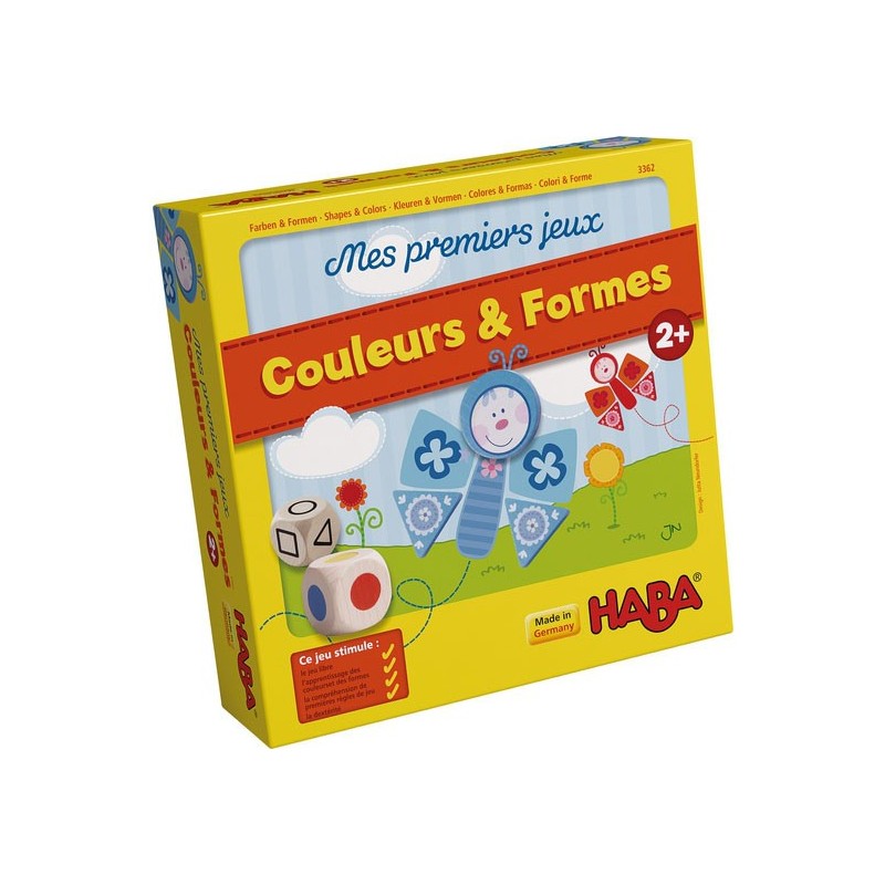 Mes premiers jeux - Couleurs & Formes un jeu Haba