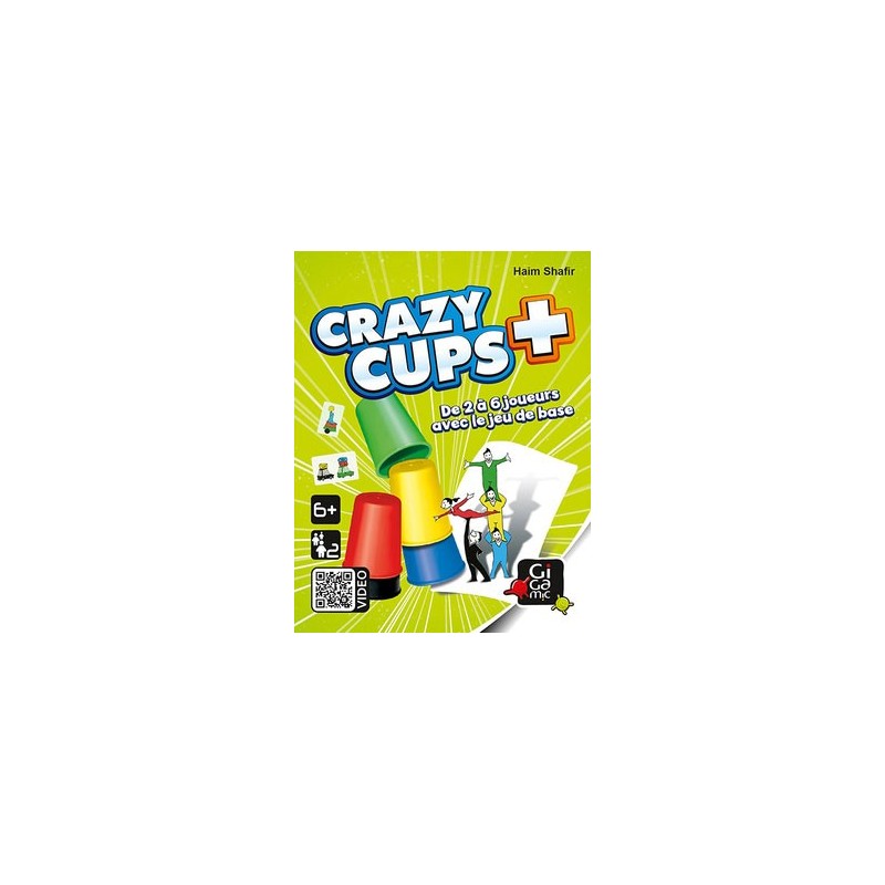 Crazy Cups + un jeu Gigamic