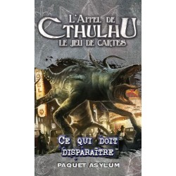 L'appel de Cthulhu JCE - Ce qui doit disparaitre un jeu Edge