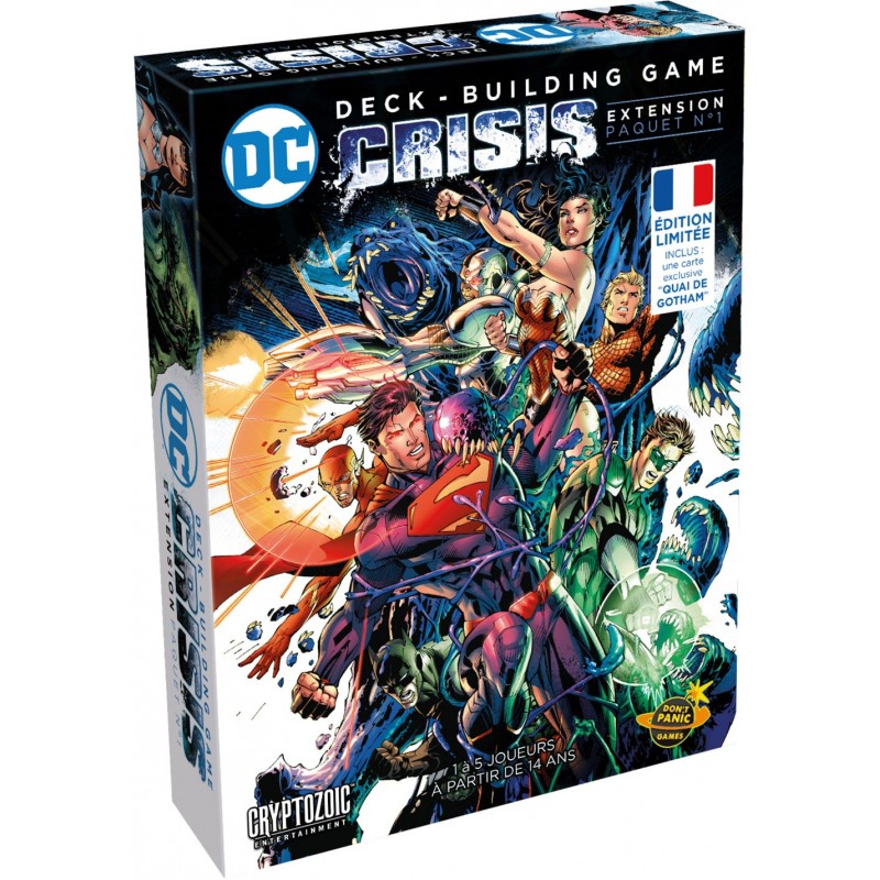 DC Comics Deck Building - Crisis Extension paquet n∞1 un jeu Don't Panic Games