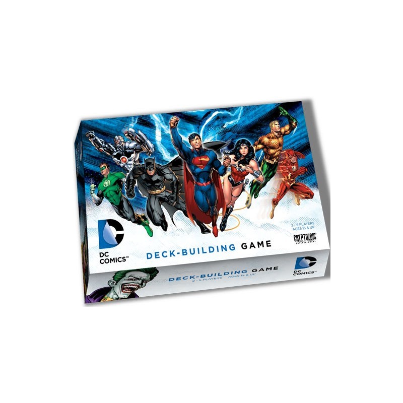 DC Comics - Deck-building game + carte bonus Skitter un jeu Don't Panic Games