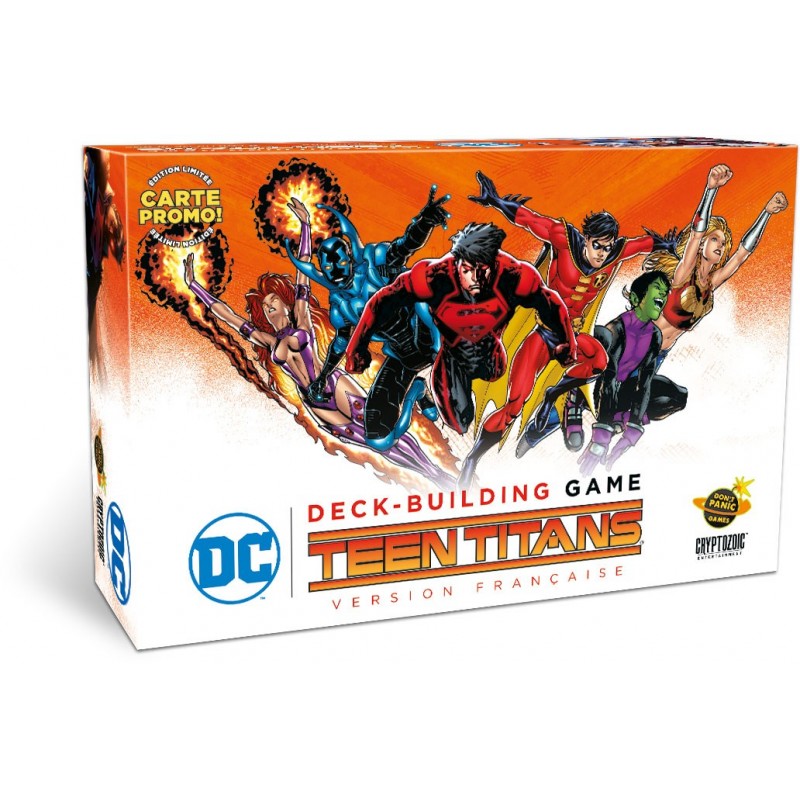 DC Comics Deck Building - Teen Titans un jeu Don't Panic Games