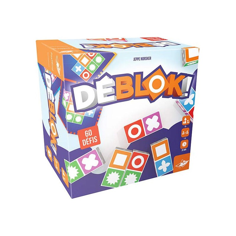 Le jeu Deblok! de FoxMind - CogiToys.fr 