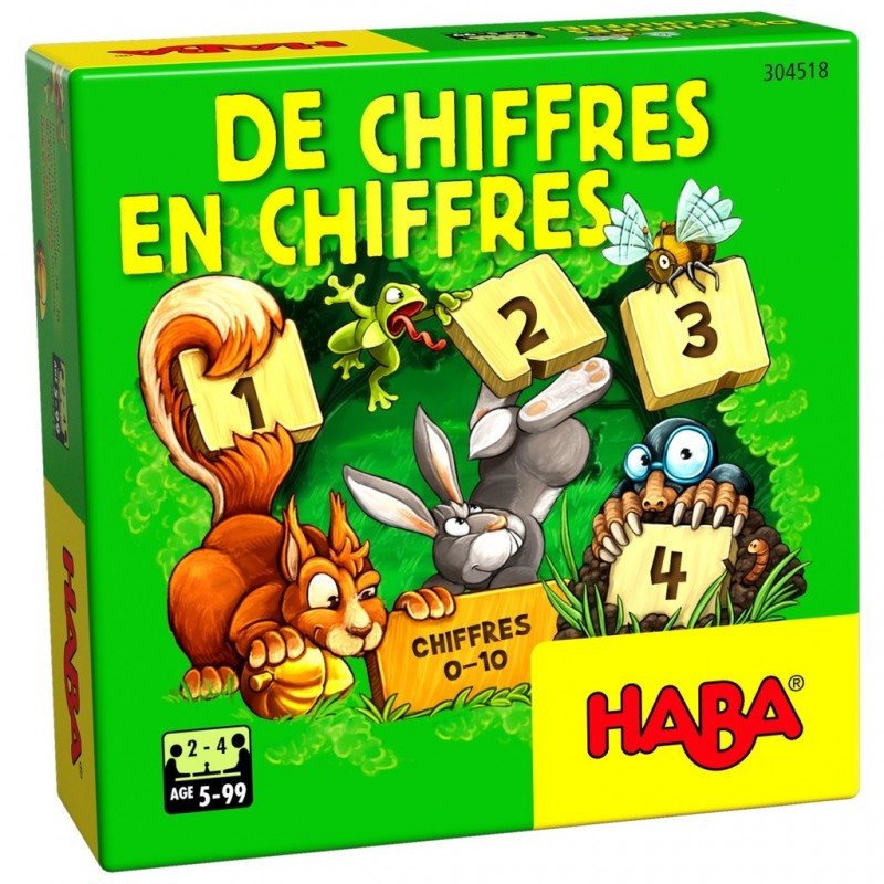 De chiffres en chiffres un jeu Haba