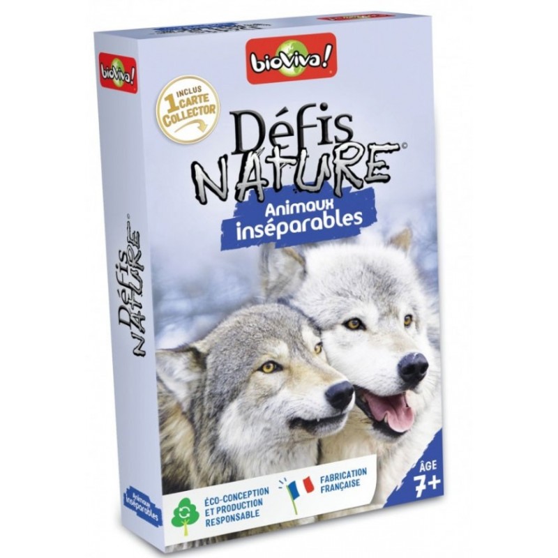 Défis Nature Animaux inséparables un jeu Bioviva