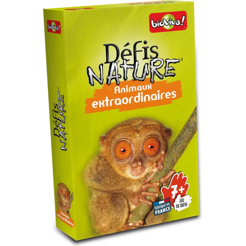 Défis Nature - Animaux Extraordinaires un jeu Bioviva