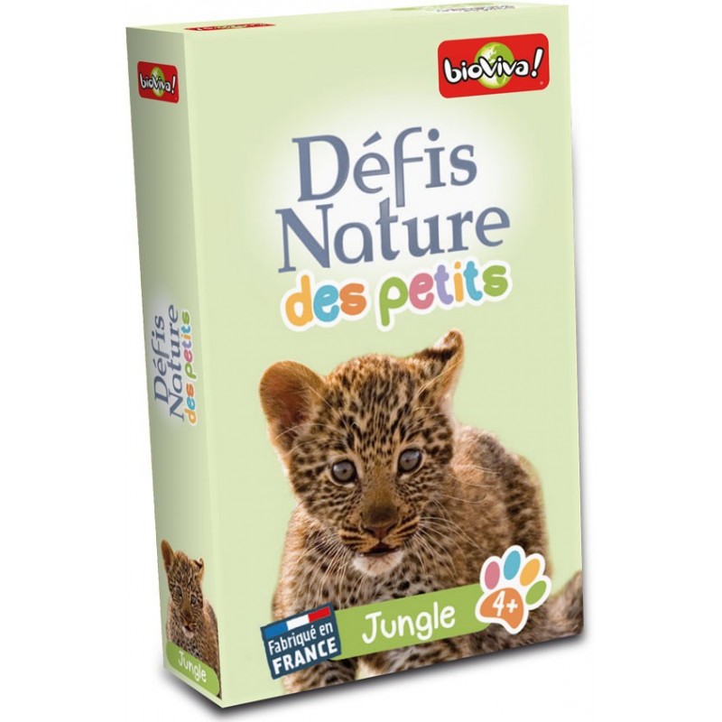 Défis Nature des Petits - Jungle un jeu Bioviva