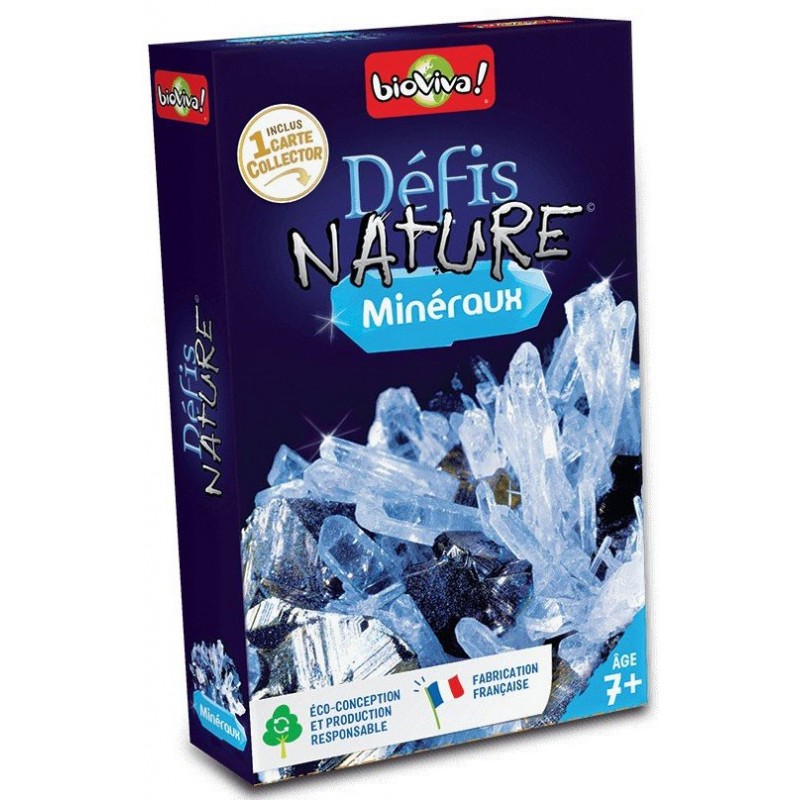 Défis Nature - Minéraux un jeu Bioviva