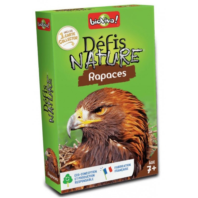 Défis Nature - Rapaces un jeu Bioviva