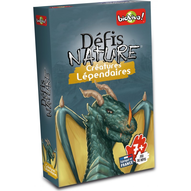 Défis nature - Créatures légendaires un jeu Bioviva