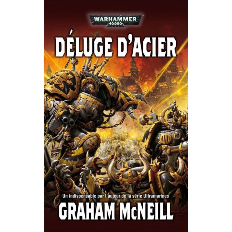 Déluge d'Acier un jeu Black Library