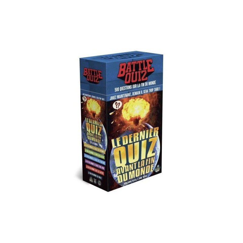 Battle Quiz Dernier quiz avant la fin du monde un jeu Ynnis éditions